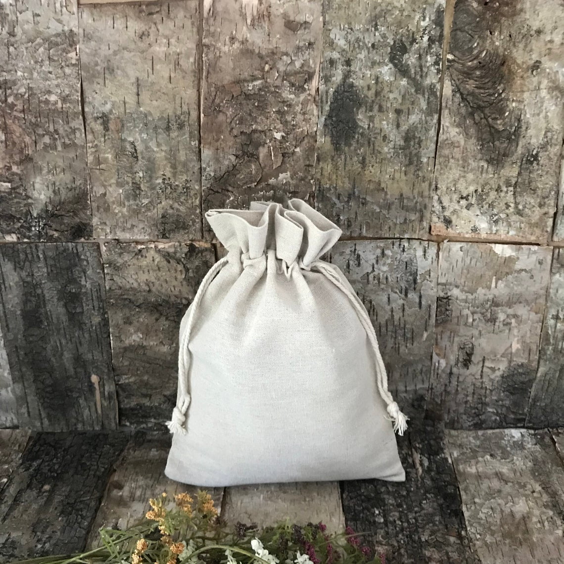 Linen drawstring bags uk hot sale