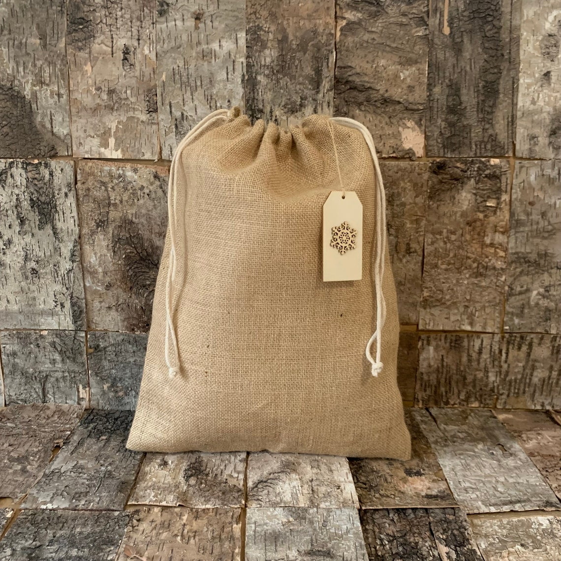 Reusable Drawstring Hessian Gift Bags & Tags • The Hessian Shack